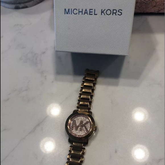 Michael Kors Bradshaw Crystal Wristlet Watch main image 4